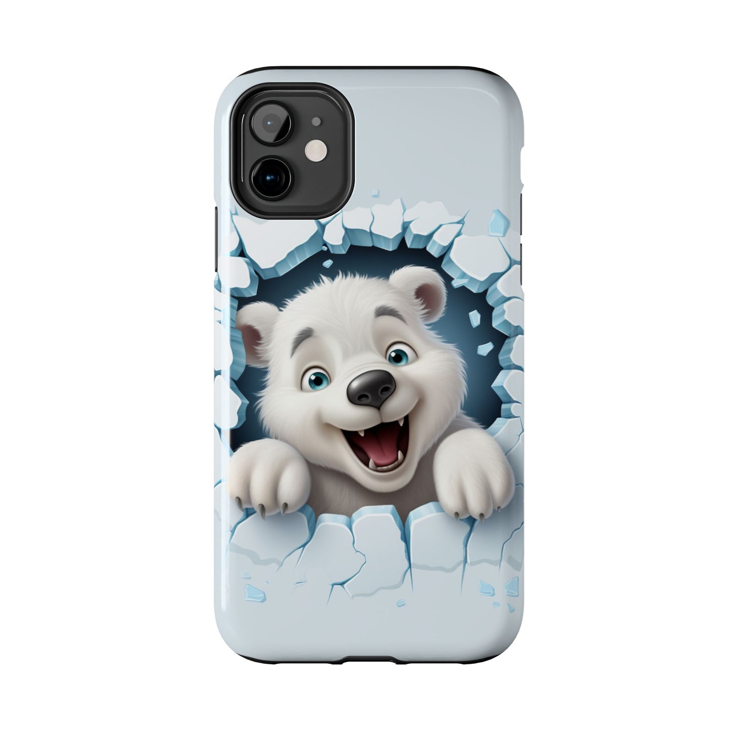 Winter break out Polar Bear iPhone Case | Sole Artist Studio