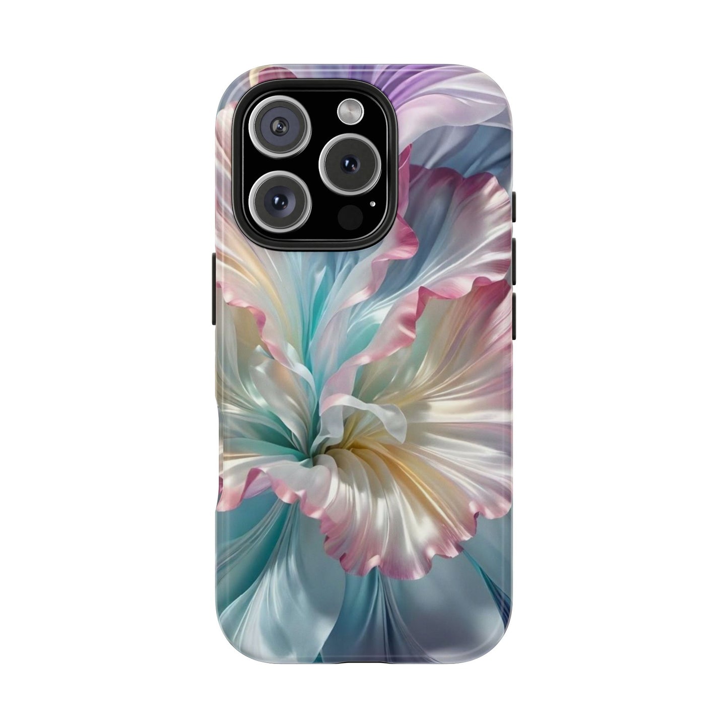 Iridescent Silk Bloom iPhone Case | Sole Artist Studio