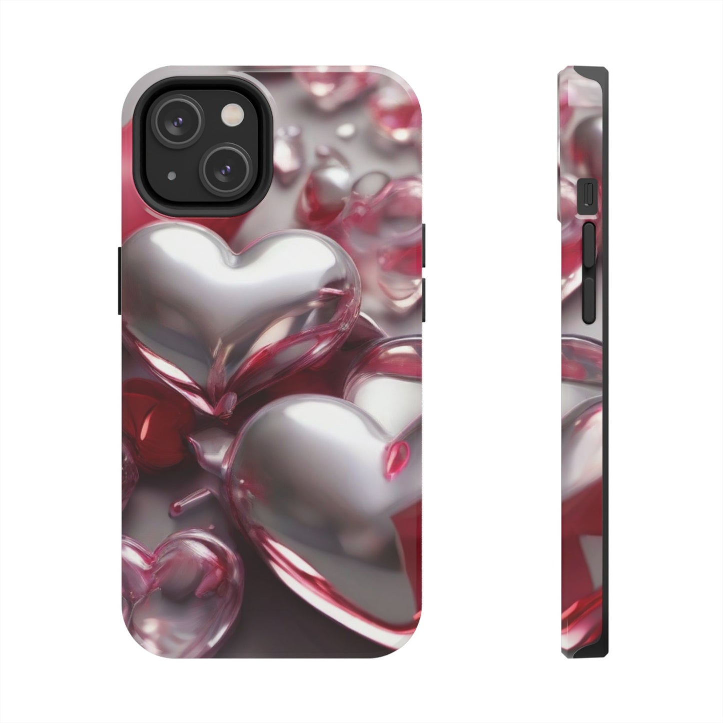 Glass Hearts Valentine iPhone Case | Sole Artist Studio