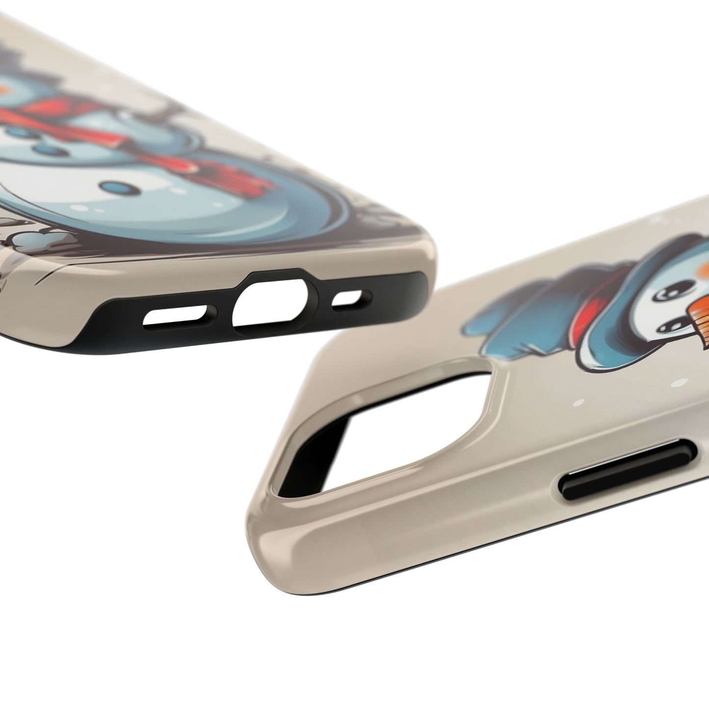 Vintage Snowman Christmas iPhone Case | Sole Artist Studio