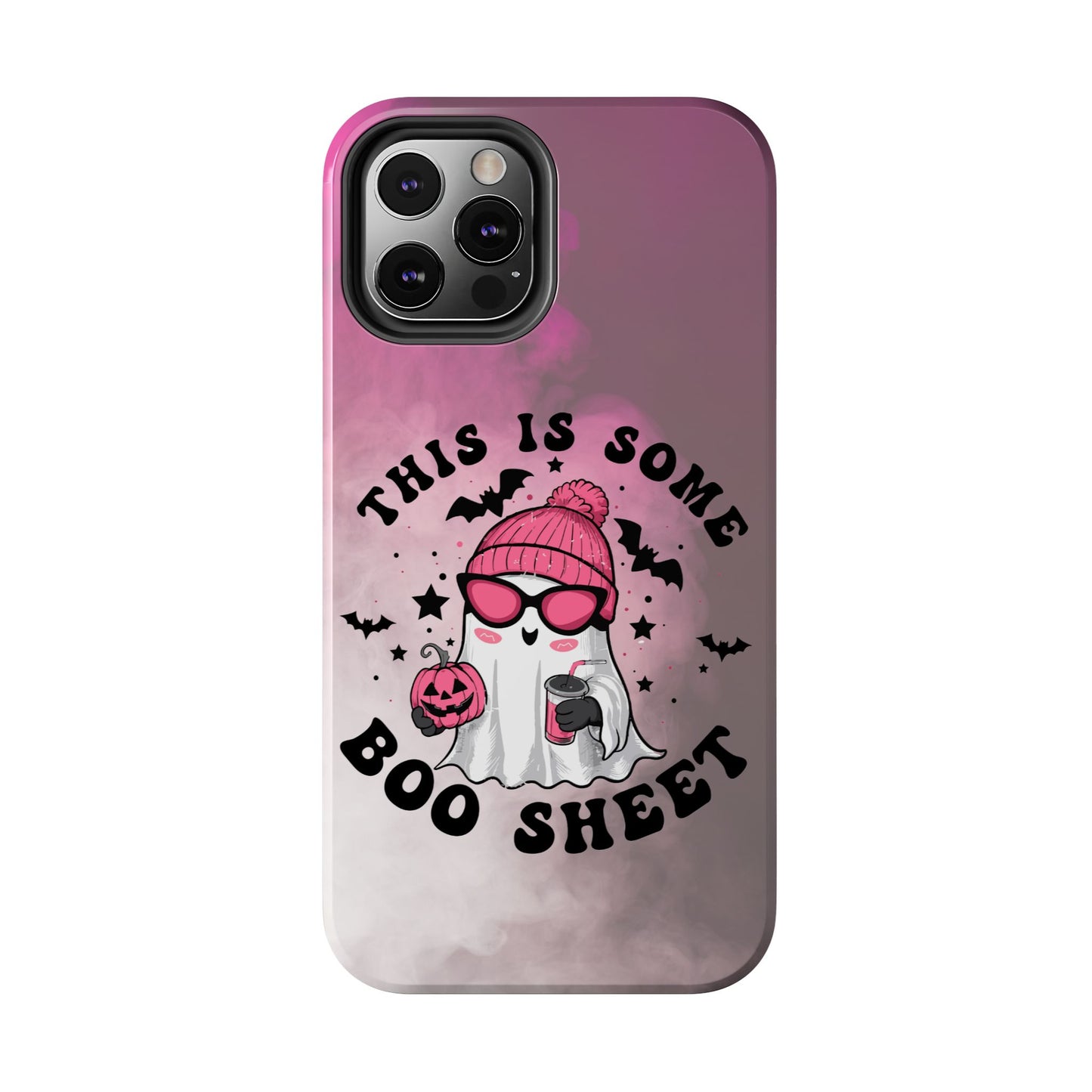 Halloween "This is some BOO sheet" phone case, iPhone 11-16 compatible