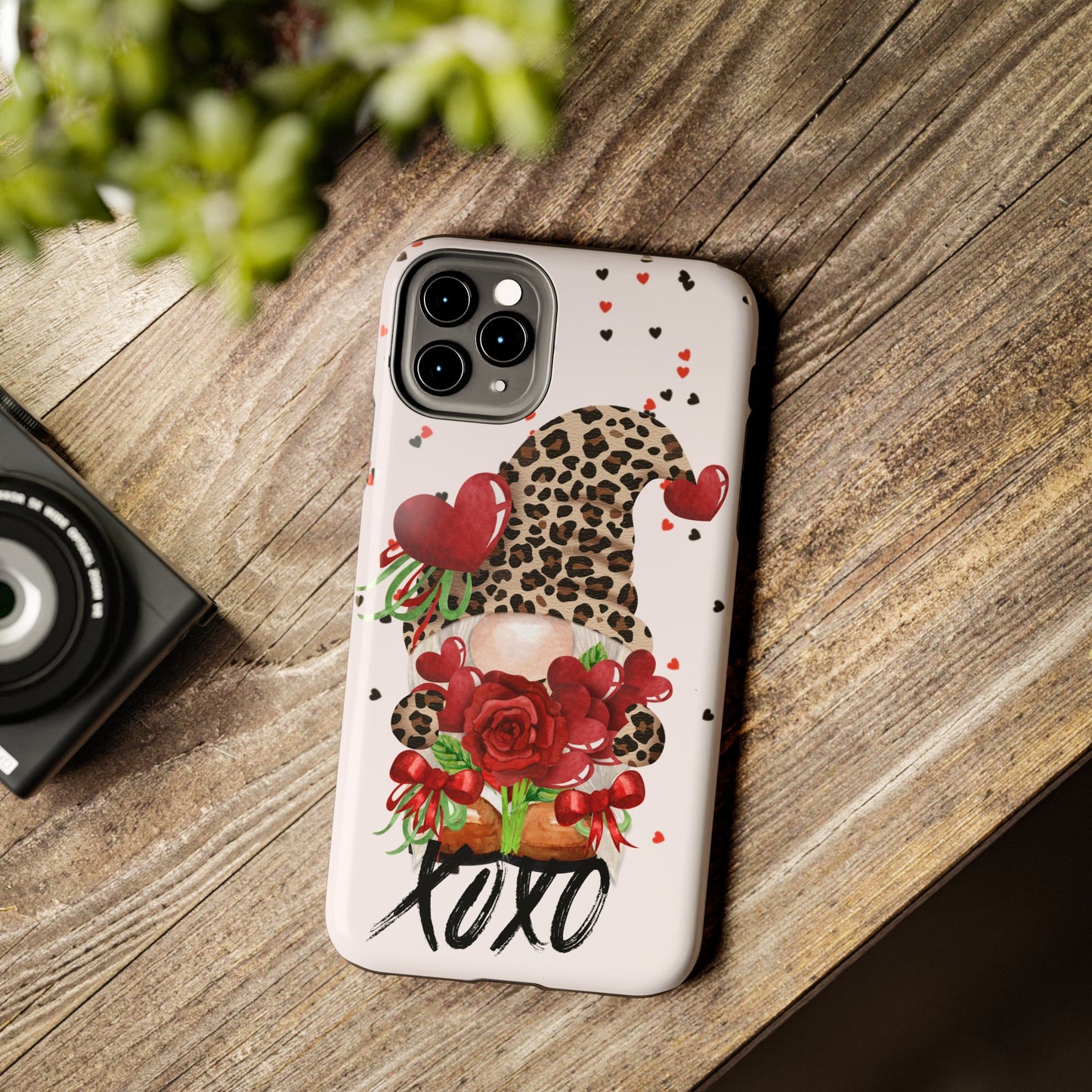 XOXO Gnome Valentine iPhone Case | Sole Artist Studio