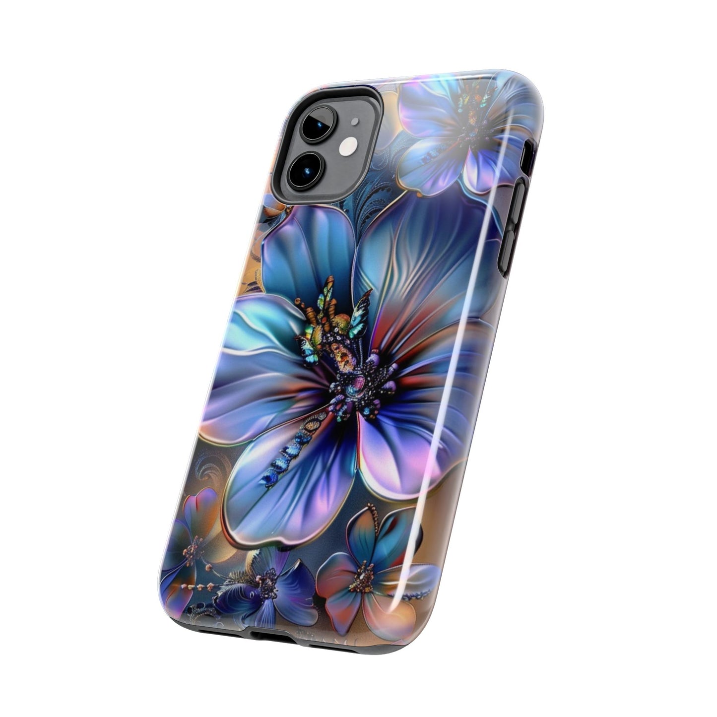 Jeweled Hibiscus Floral iPhone Case | Sole Artist Studio