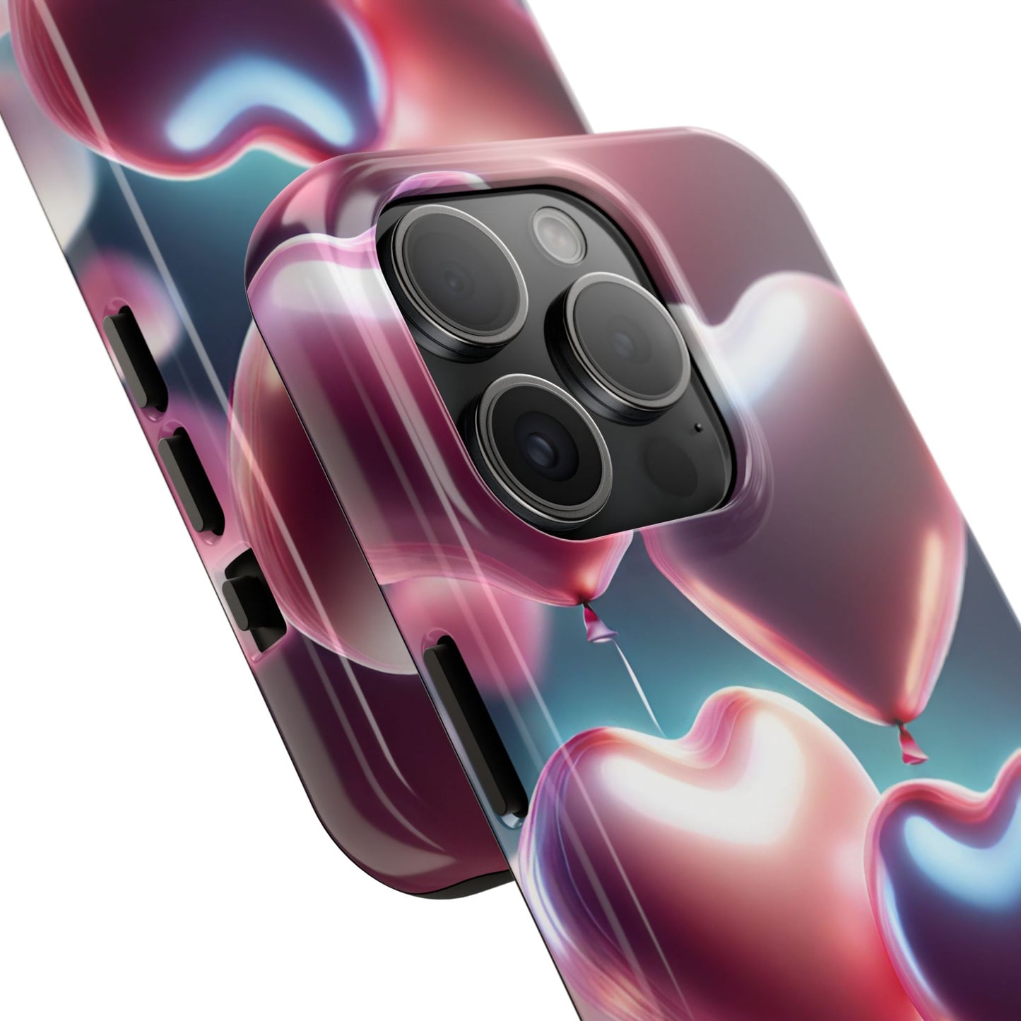 Balloons from the heart- Valentines day iPhone case-aesthetic & stylish design