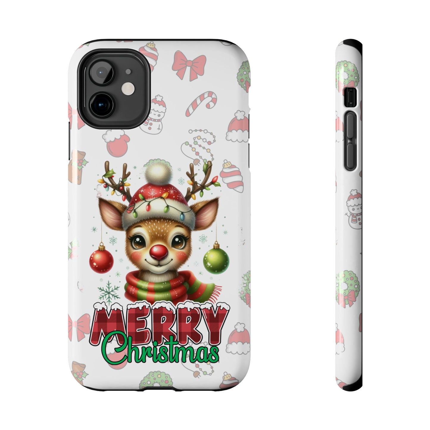 Vintage Reindeer Christmas iPhone Case | Sole Artist Studio