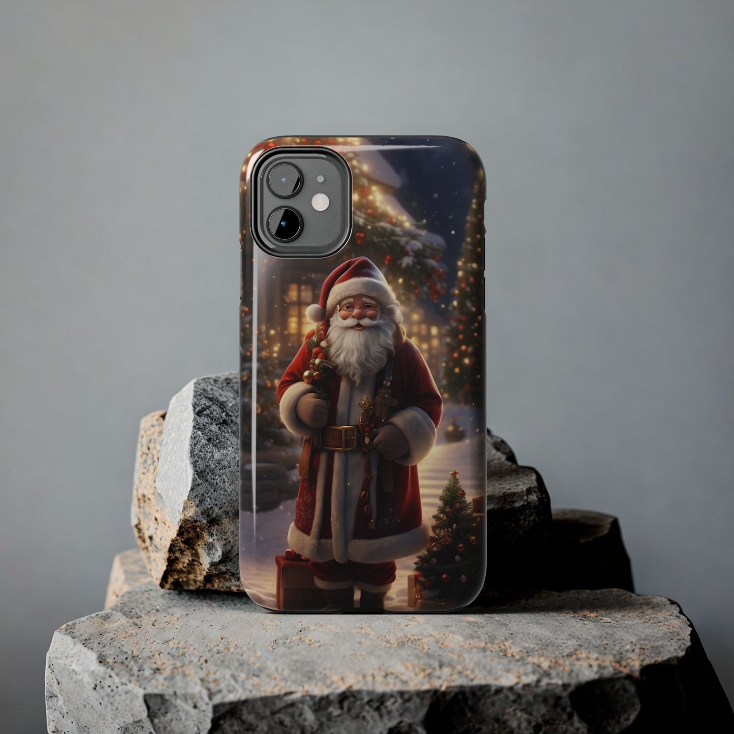 Vintage Santa Christmas iPhone Case | Sole Artist Studio