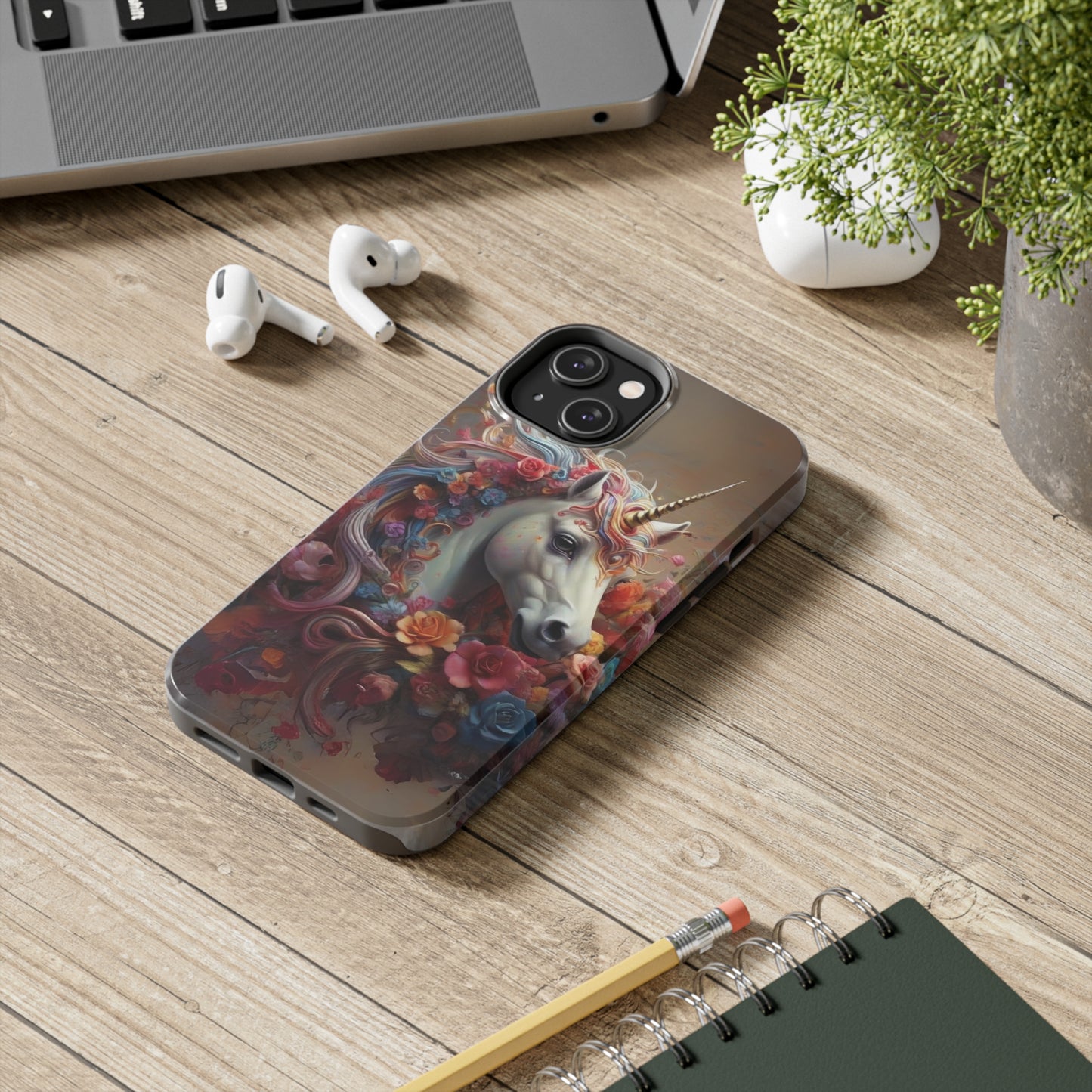 Beautiful unicorn/ Tough iPhone Case