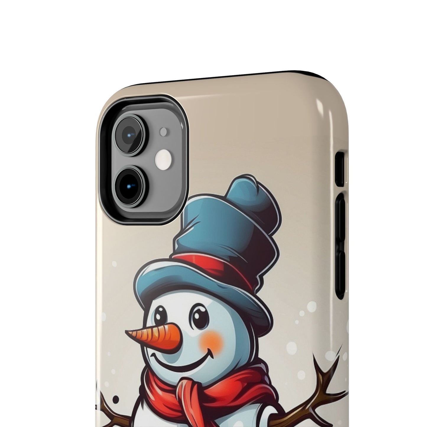 Vintage Snowman Christmas iPhone Case | Sole Artist Studio