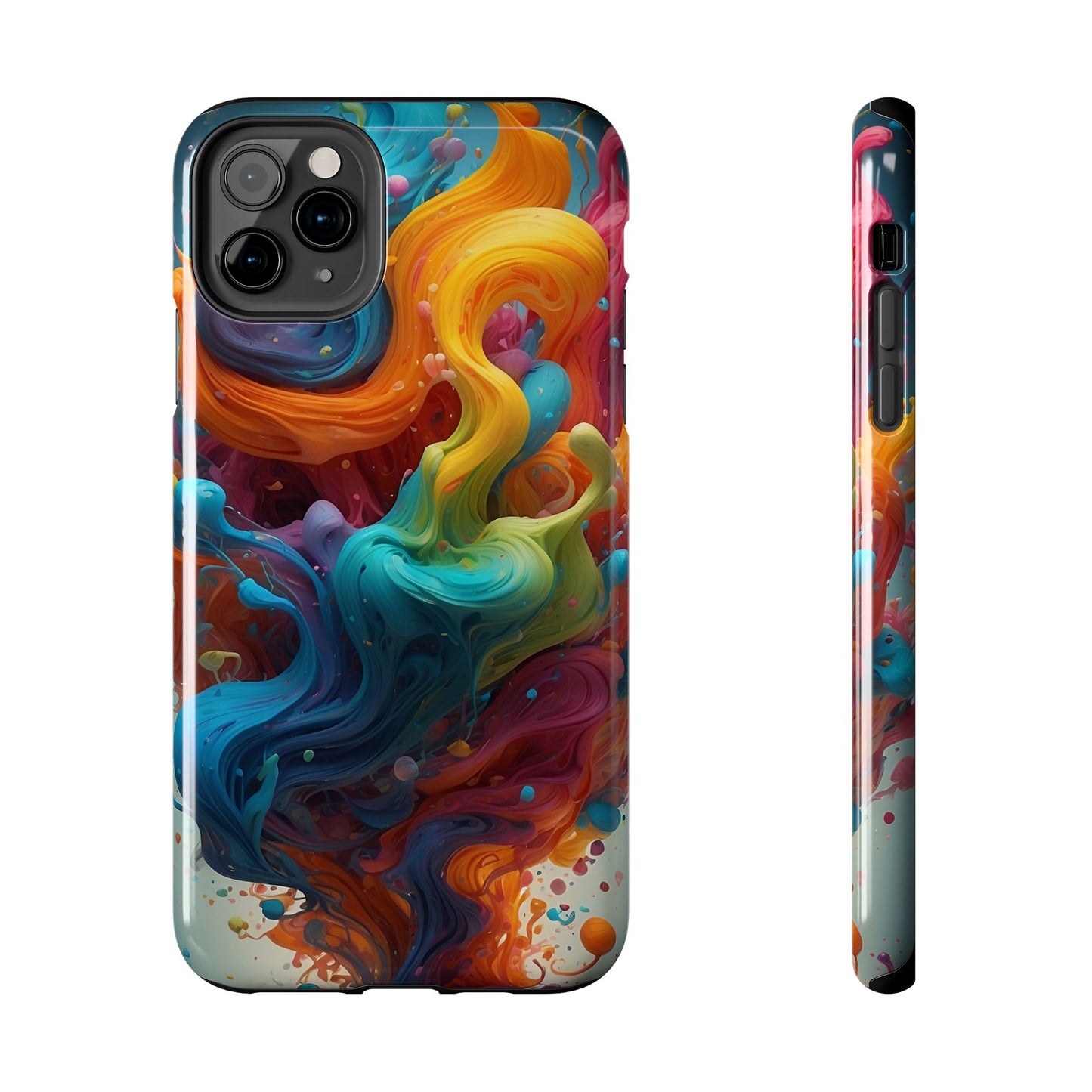 Color Splash Abstract iPhone Case | Sole Artist Studio