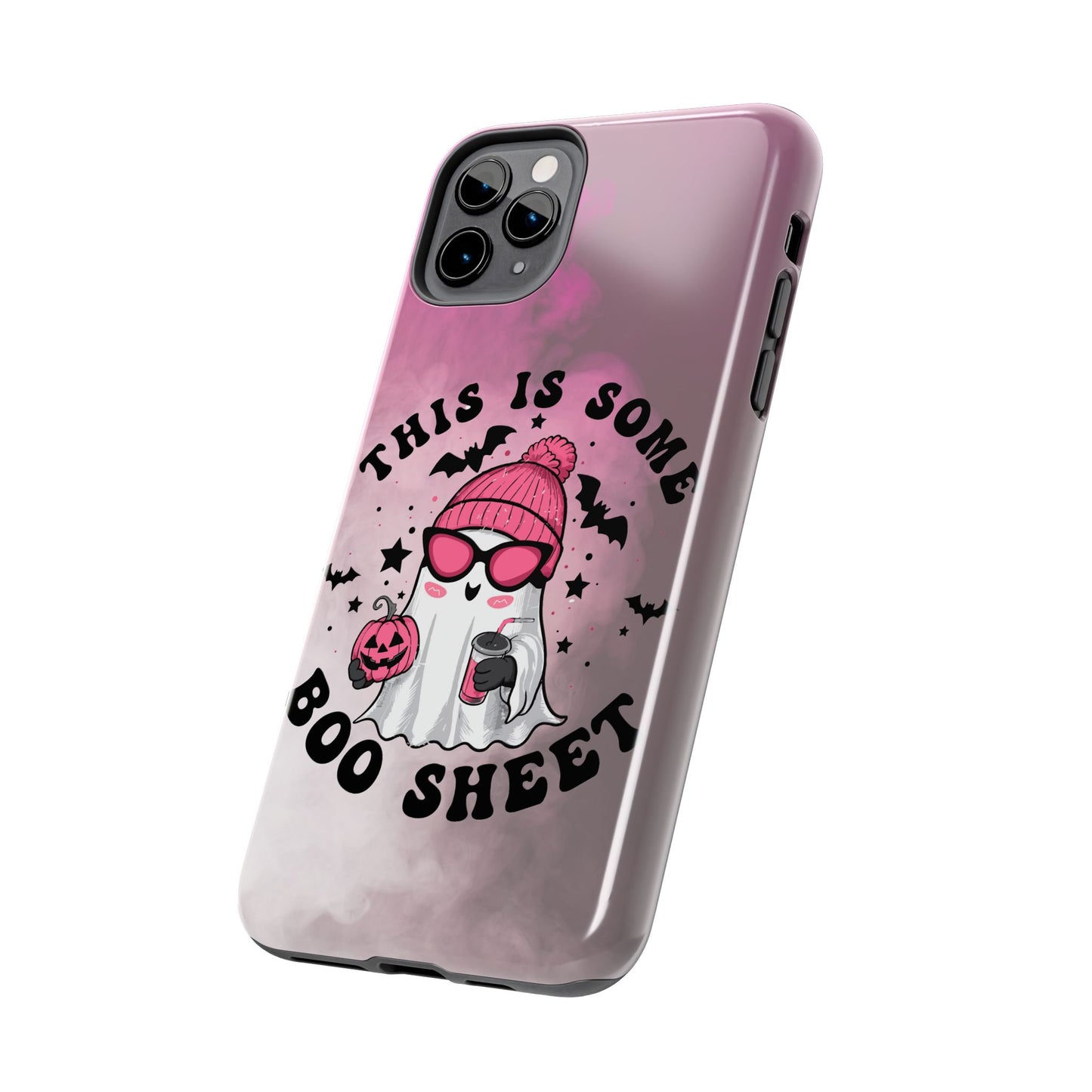 Halloween "This is some BOO sheet" phone case, iPhone 11-16 compatible