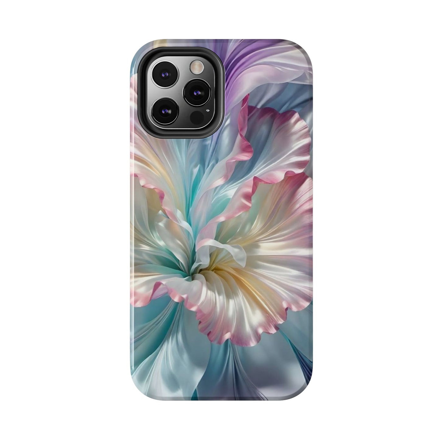 Iridescent Silk Bloom iPhone Case | Sole Artist Studio