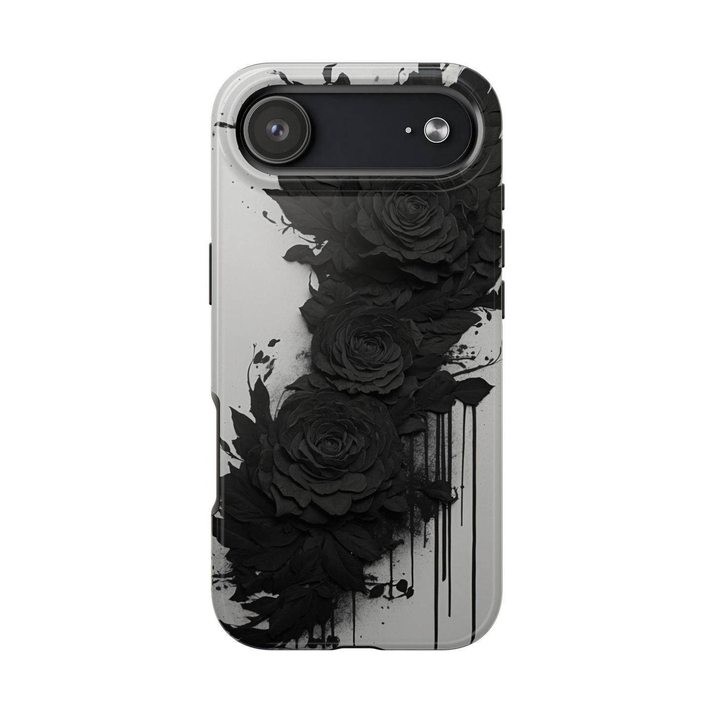 Black Rose Floral iPhone Case | Sole Artist Studio