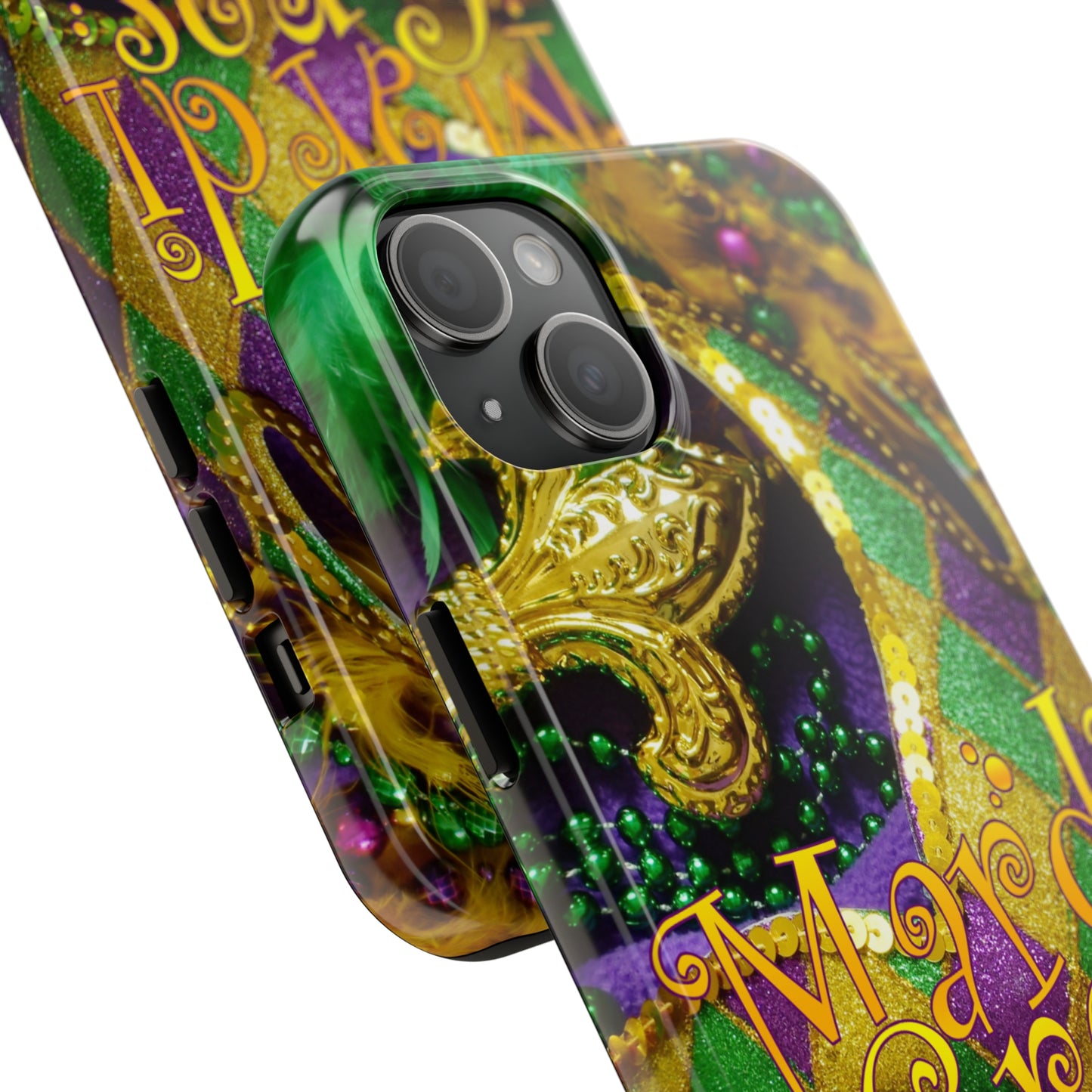 Wild night mardi gras Tough iPhone Case iPhone 15 accessories