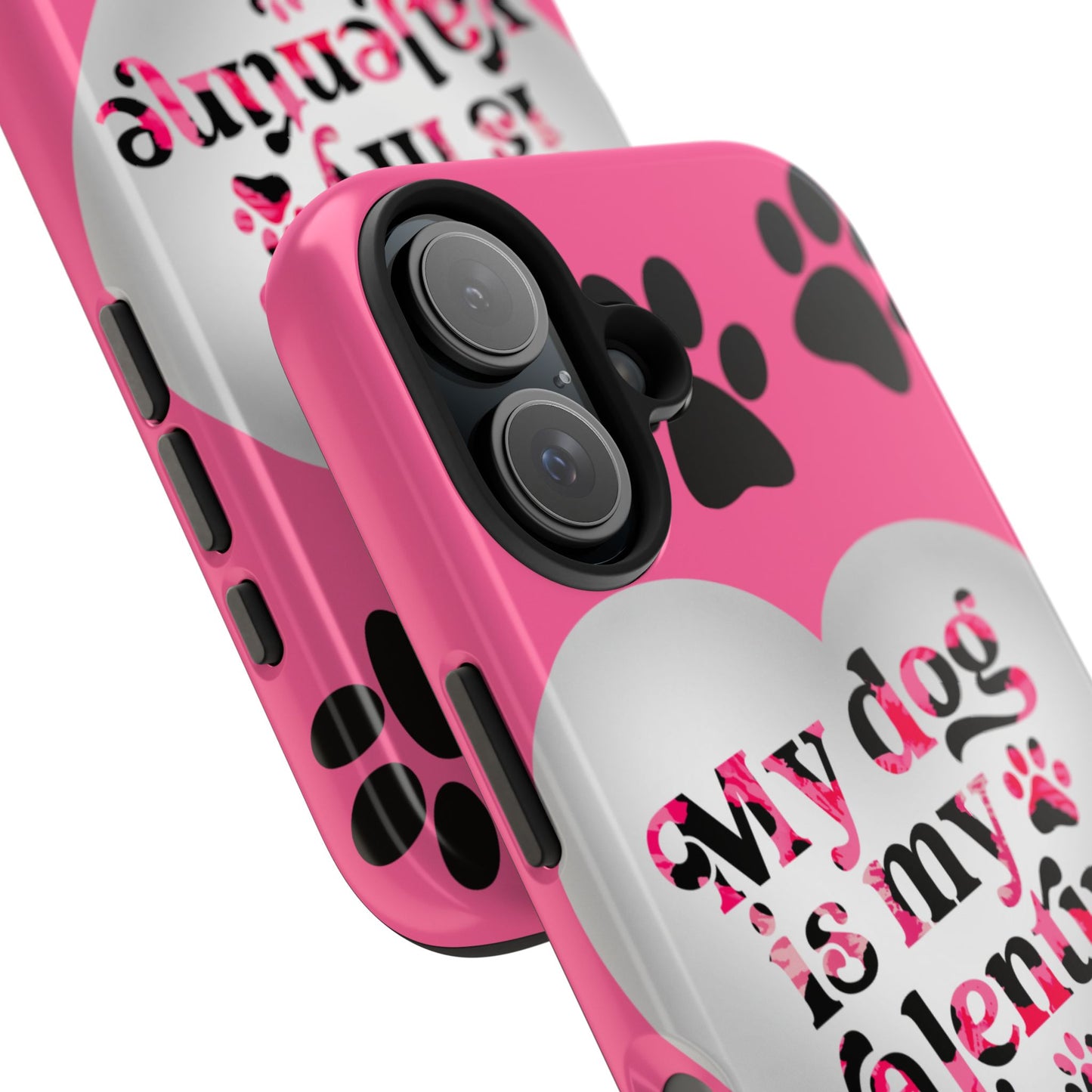 My Dog Is My Valentine iPhone Case | Sole Artist Studio