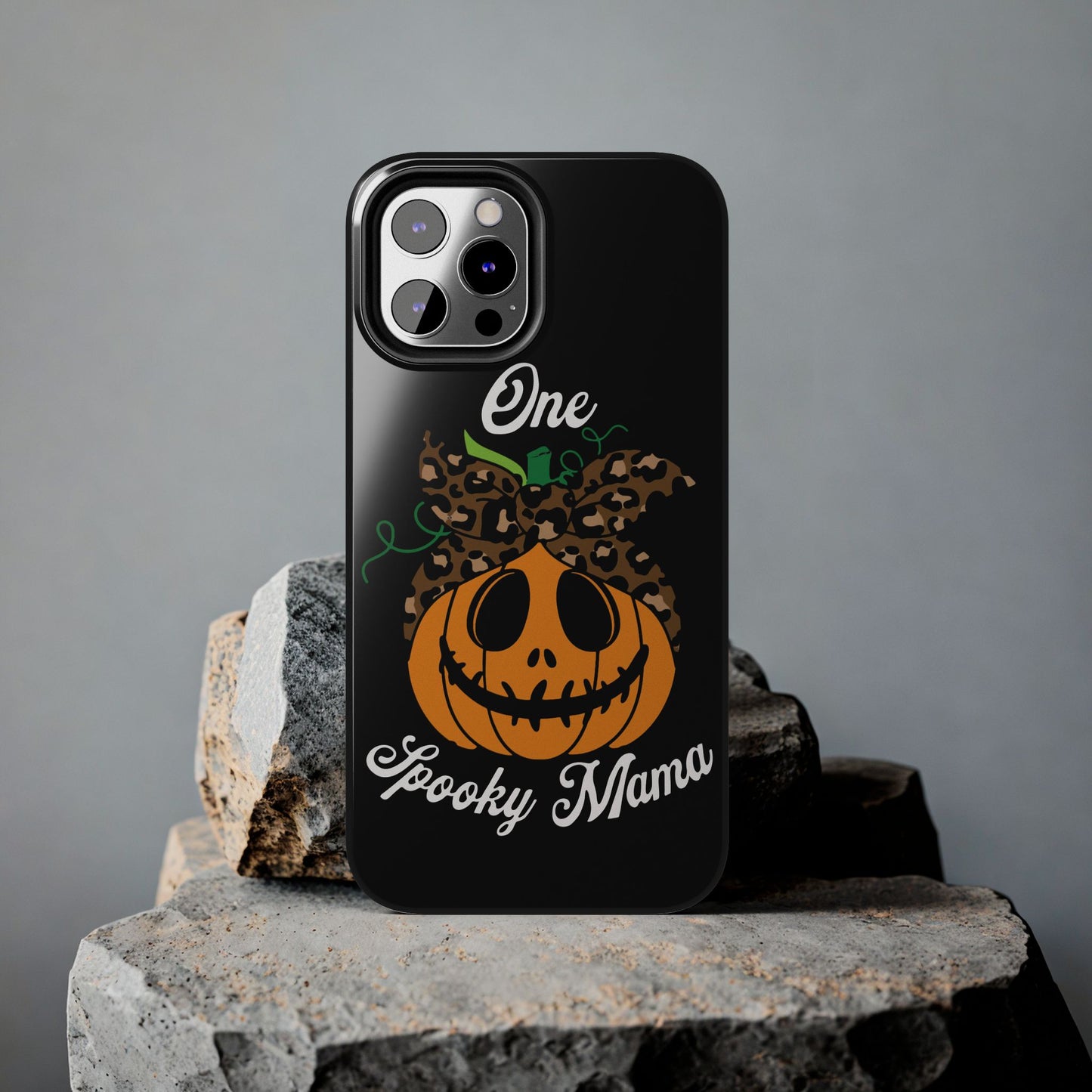 One spooky mama, Halloween Tough Phone Cases