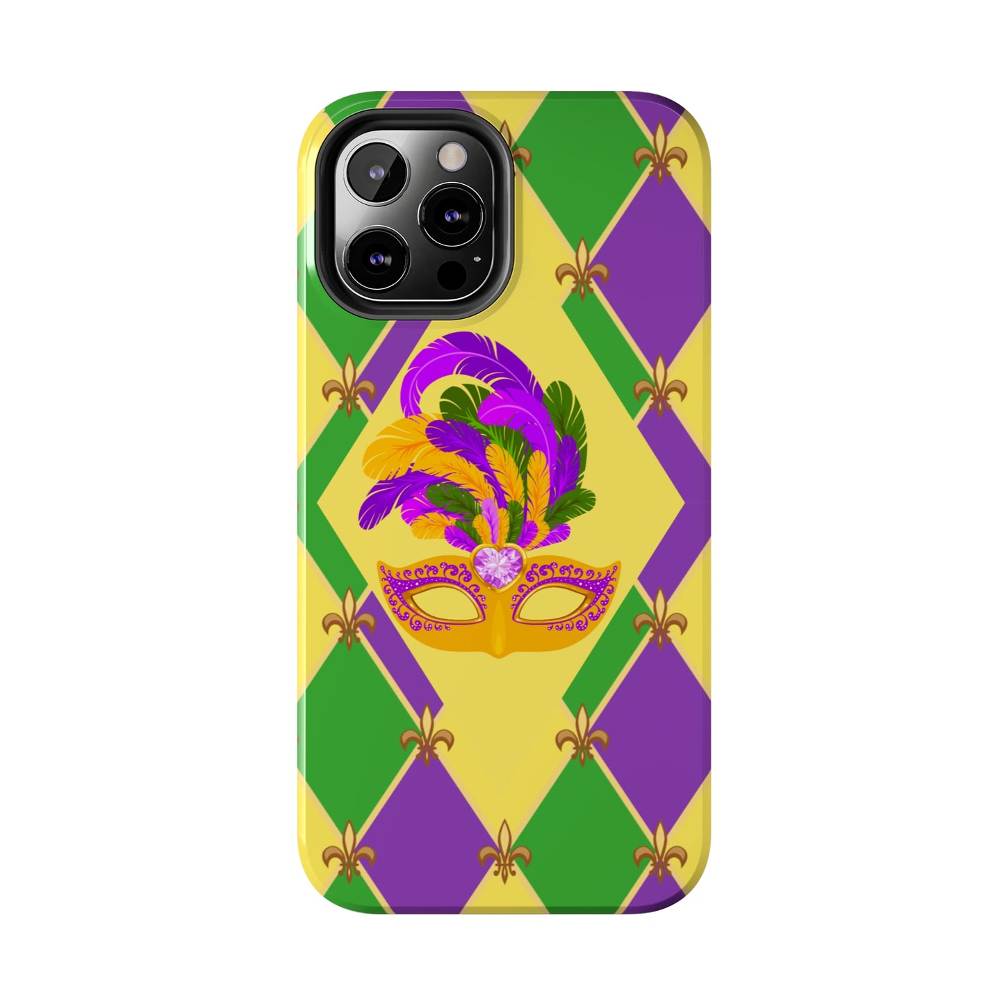 Mardi Gras fun Tough iPhone Case iPhone 15 accessories