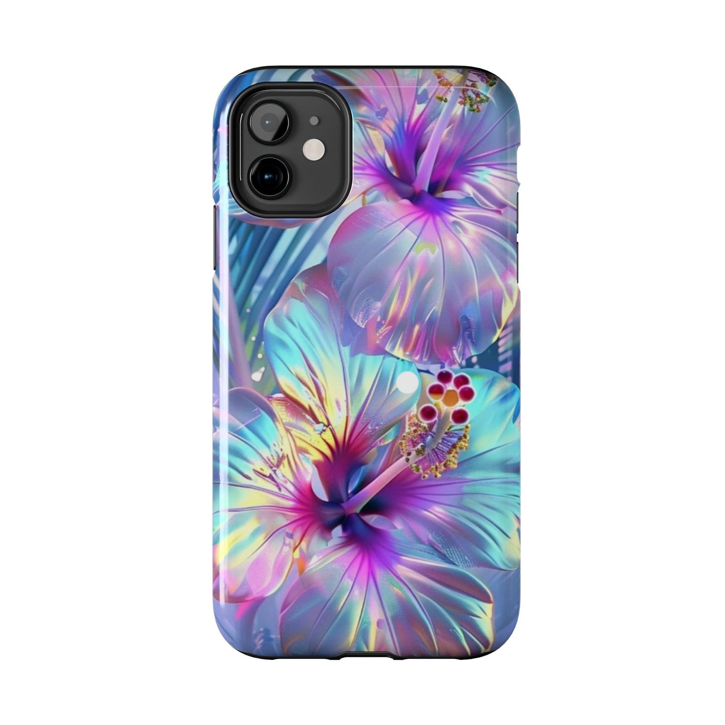 Iridescent Hibiscus iPhone Case | Sole Artist Studio