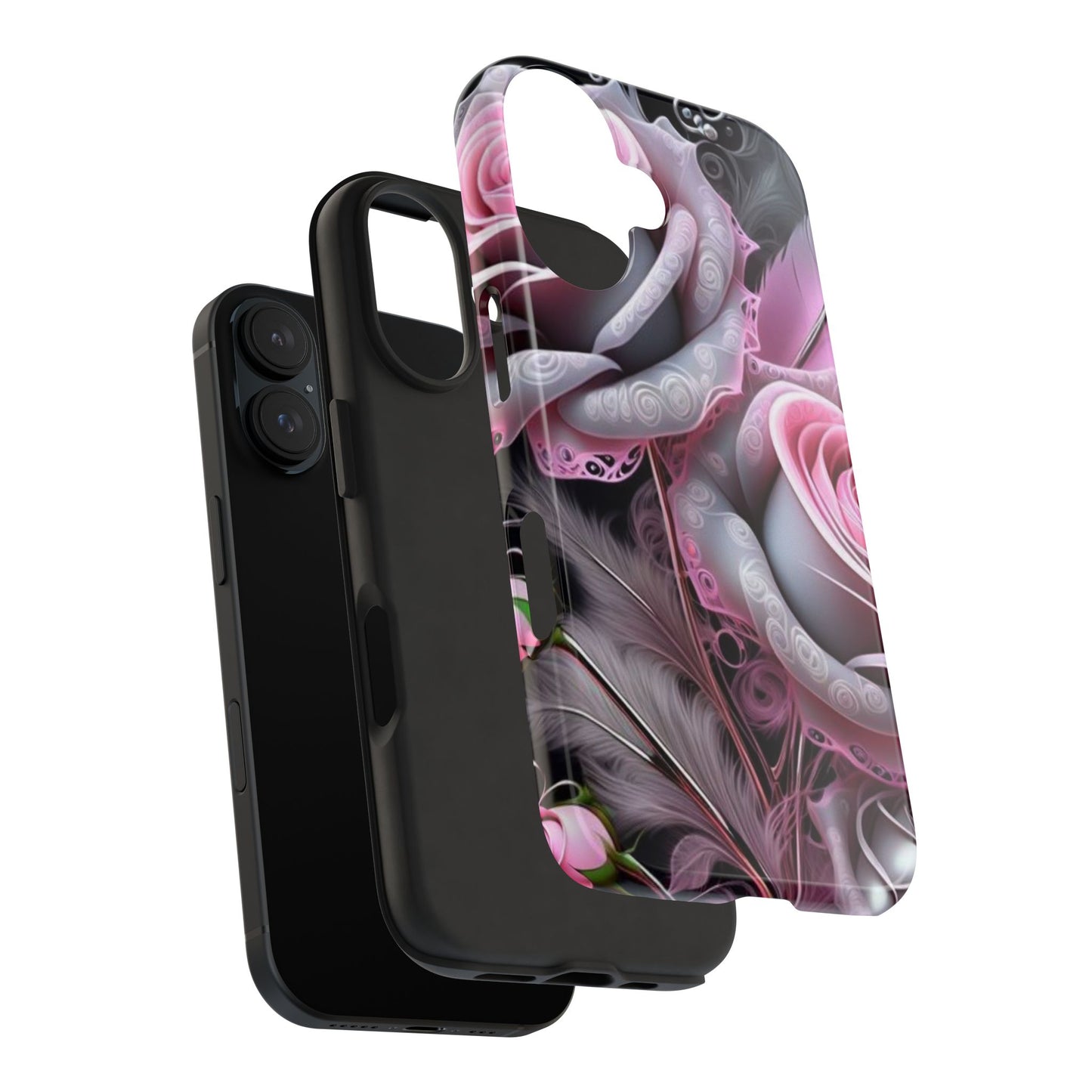 Tattoo Rose Floral iPhone Case | Sole Artist Studio