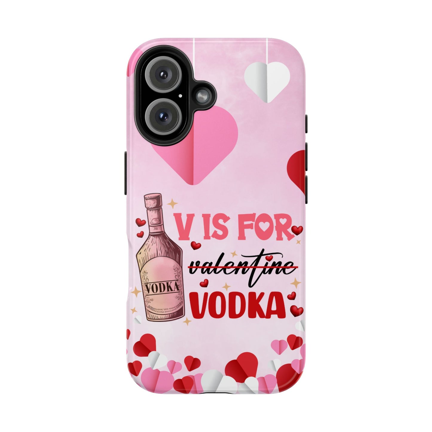 V Is for Vodka Valentine iPhone Case | Sole Artist Studio