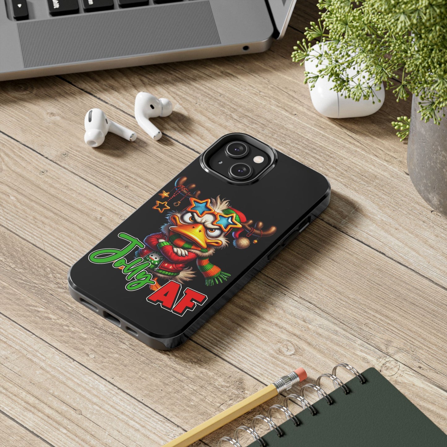 Jolly AF Christmas iPhone Case | Sole Artist Studio