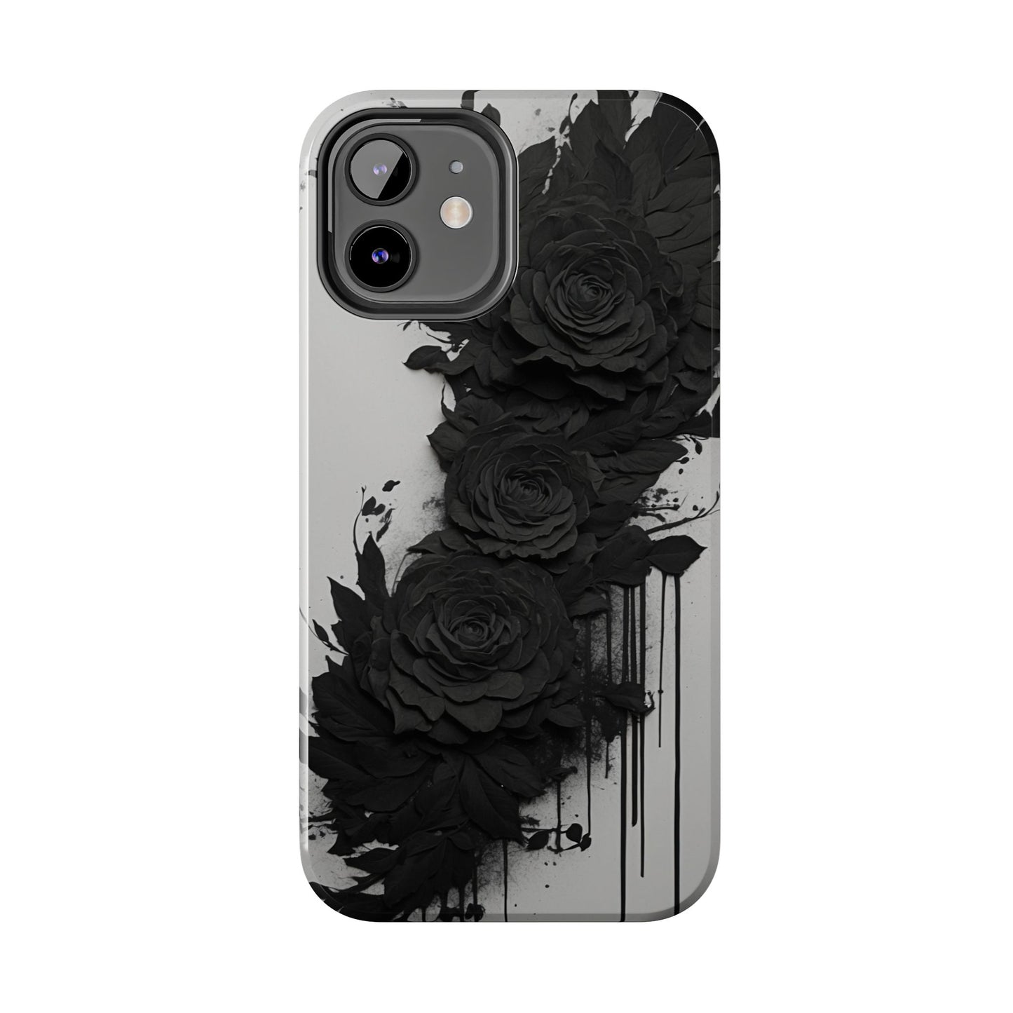Black Rose Floral iPhone Case | Sole Artist Studio