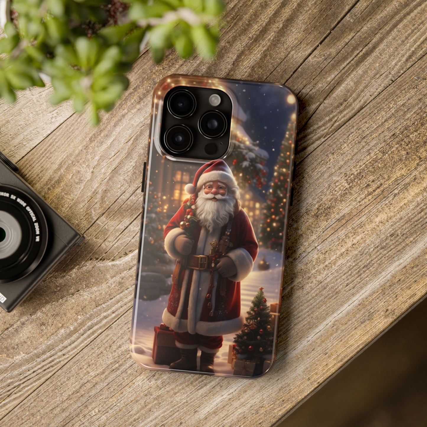 Vintage Santa Christmas iPhone Case | Sole Artist Studio