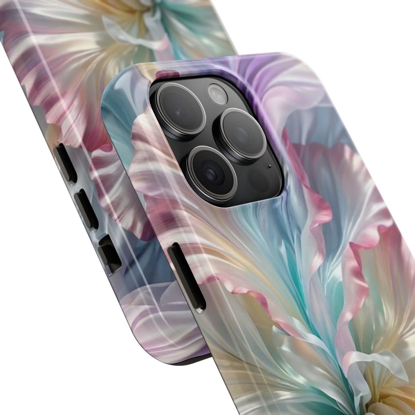 Iridescent Silk Bloom iPhone Case | Sole Artist Studio