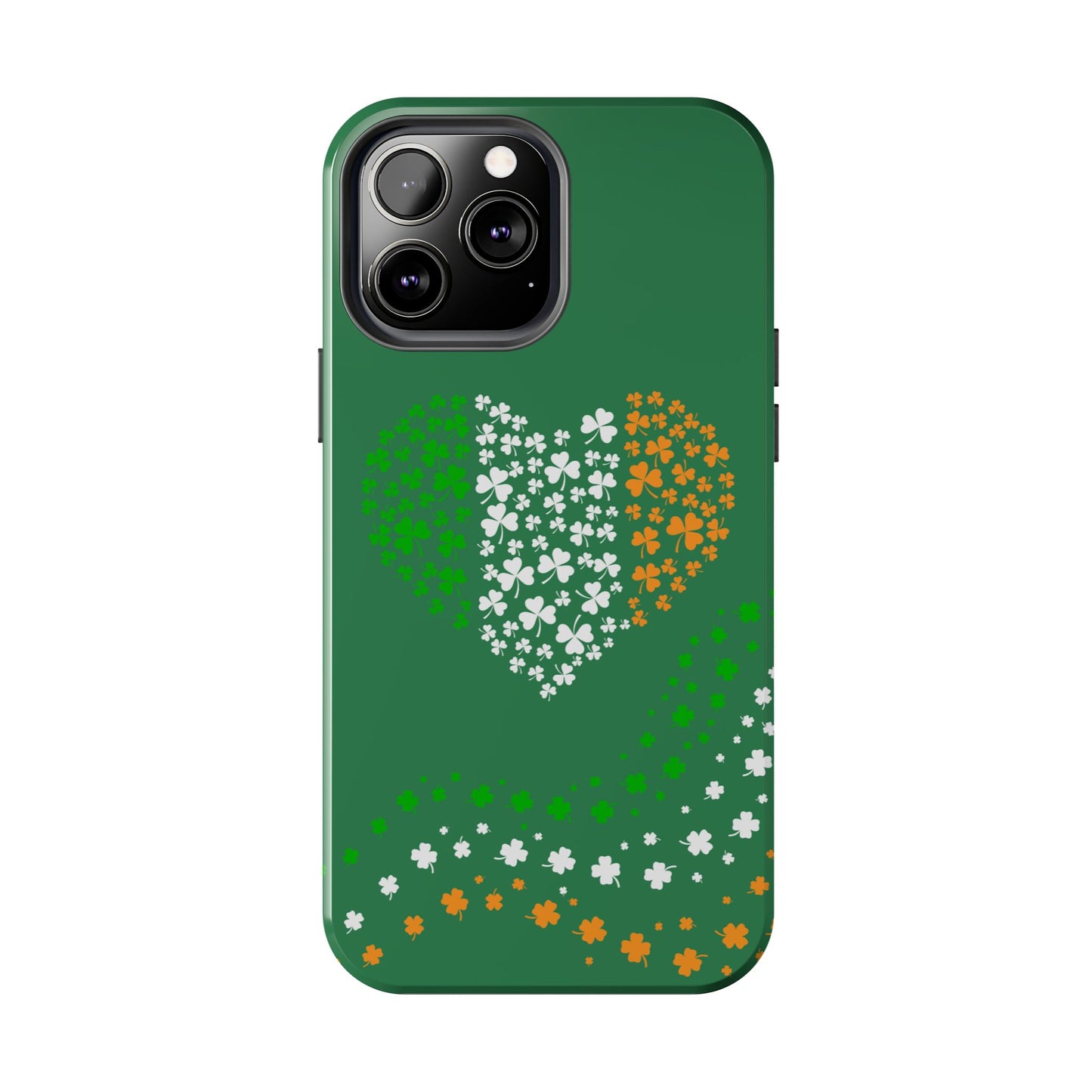 St. Patty's Phone Case-Irish heart- iPhone compatible