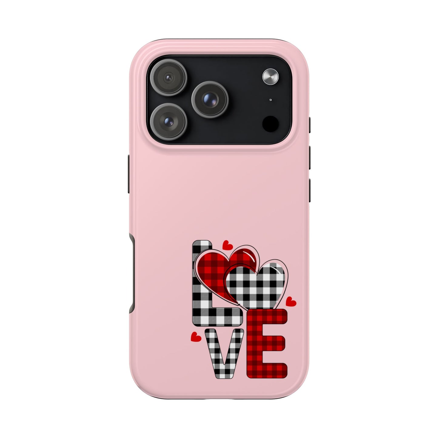 Pink LOVE Valentine iPhone Case | Sole Artist Studio