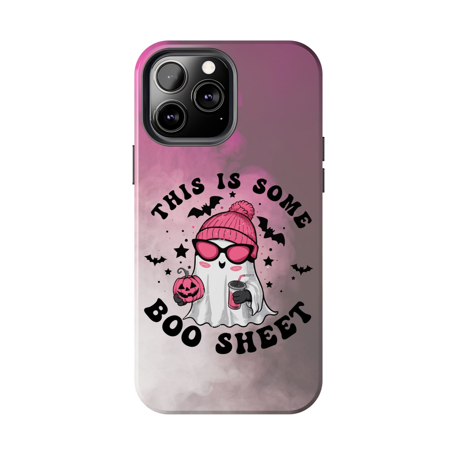 Halloween "This is some BOO sheet" phone case, iPhone 11-16 compatible
