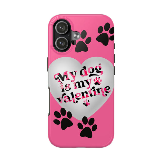 My Dog Is My Valentine iPhone Case | Sole Artist Studio