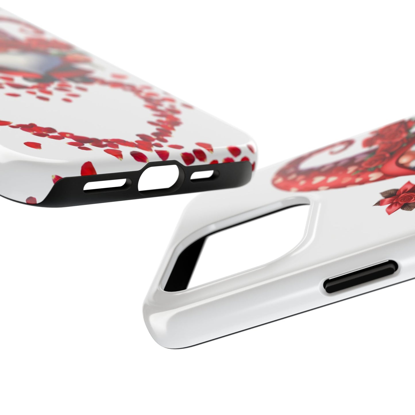 Gnome With Roses Valentine iPhone Case | Sole Artist Studio