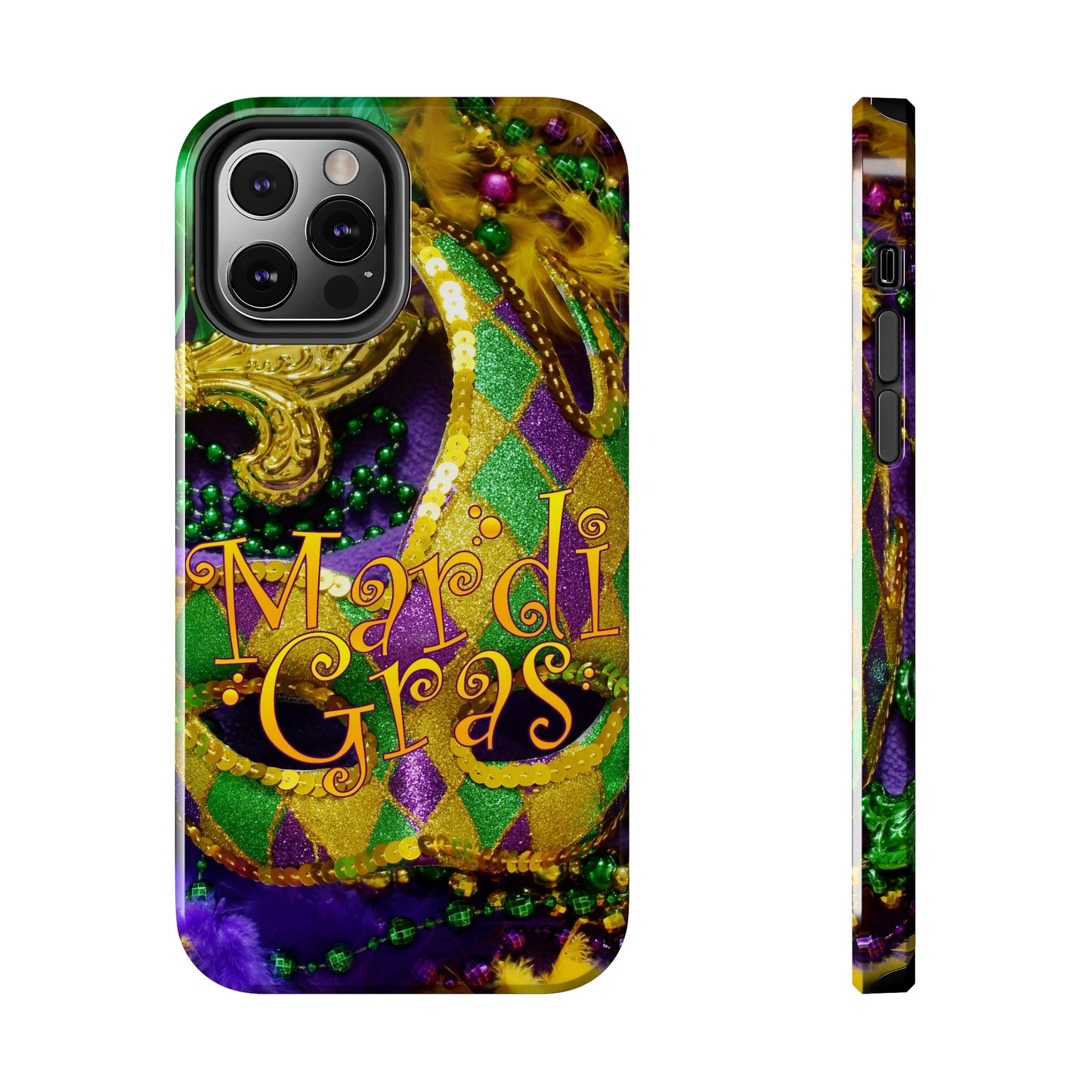 Wild night mardi gras Tough iPhone Case iPhone 15 accessories