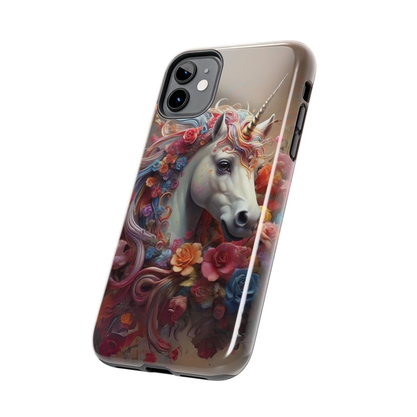Beautiful unicorn/ Tough iPhone Case