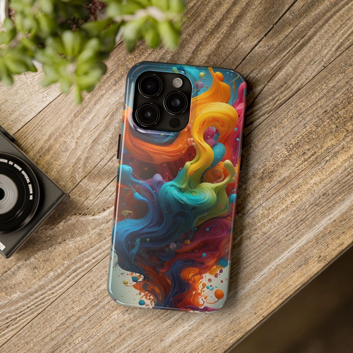 Color Splash Abstract iPhone Case | Sole Artist Studio