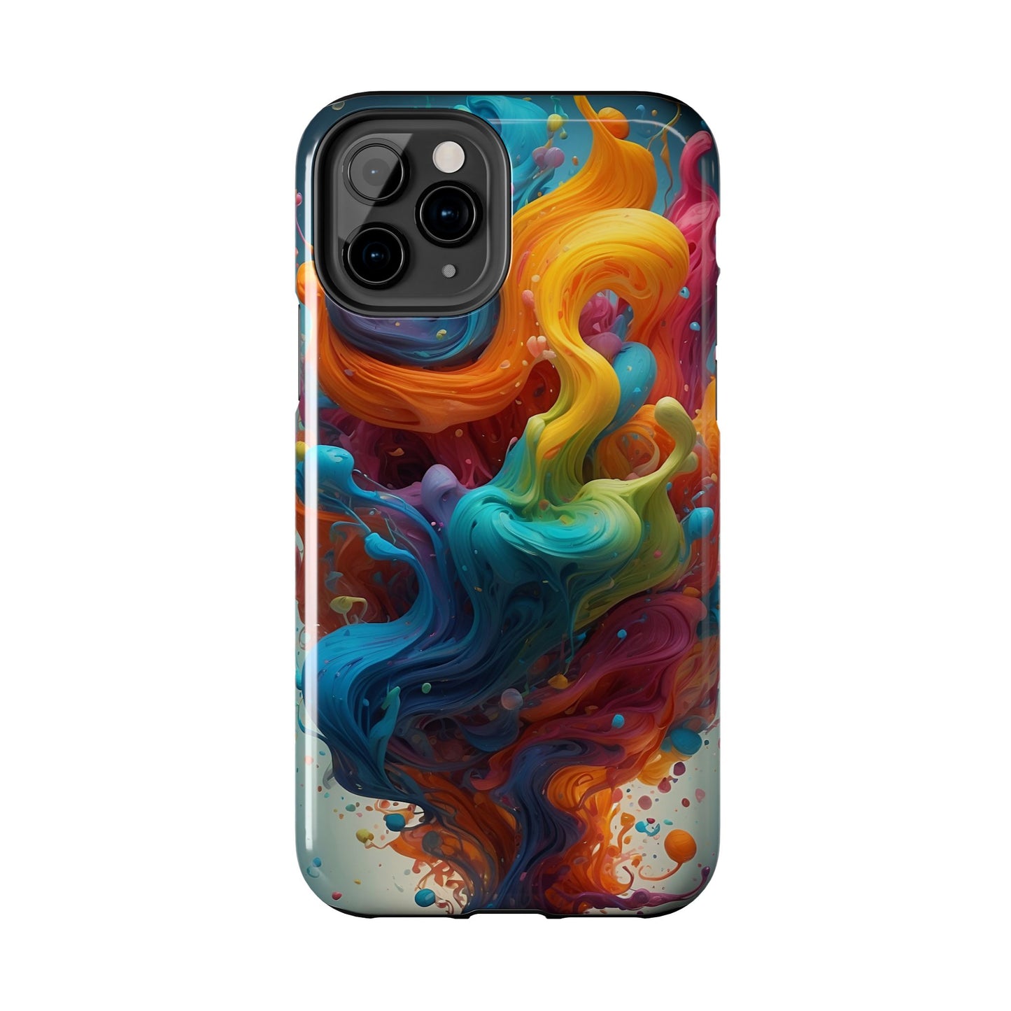 Color Splash Abstract iPhone Case | Sole Artist Studio