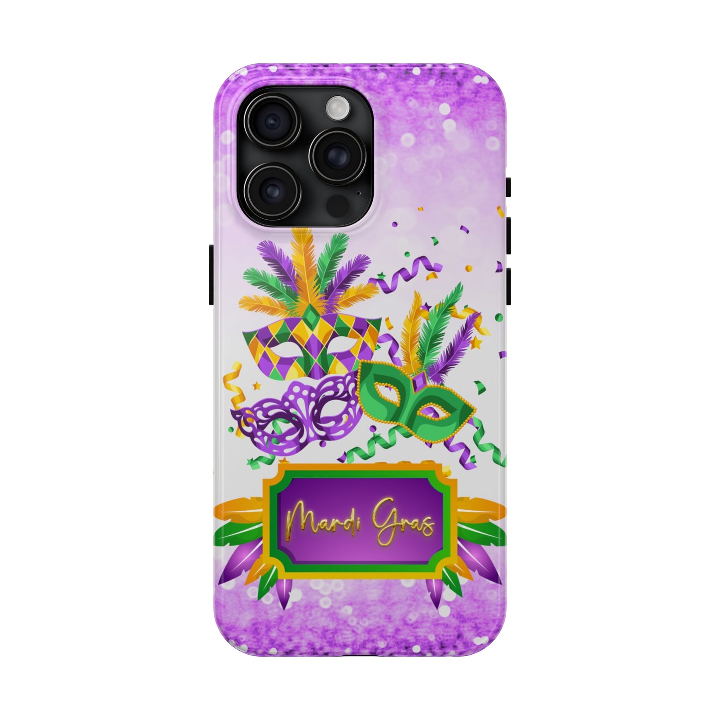 Mardi Gras Party Tough iPhone Case iPhone 15 accessories