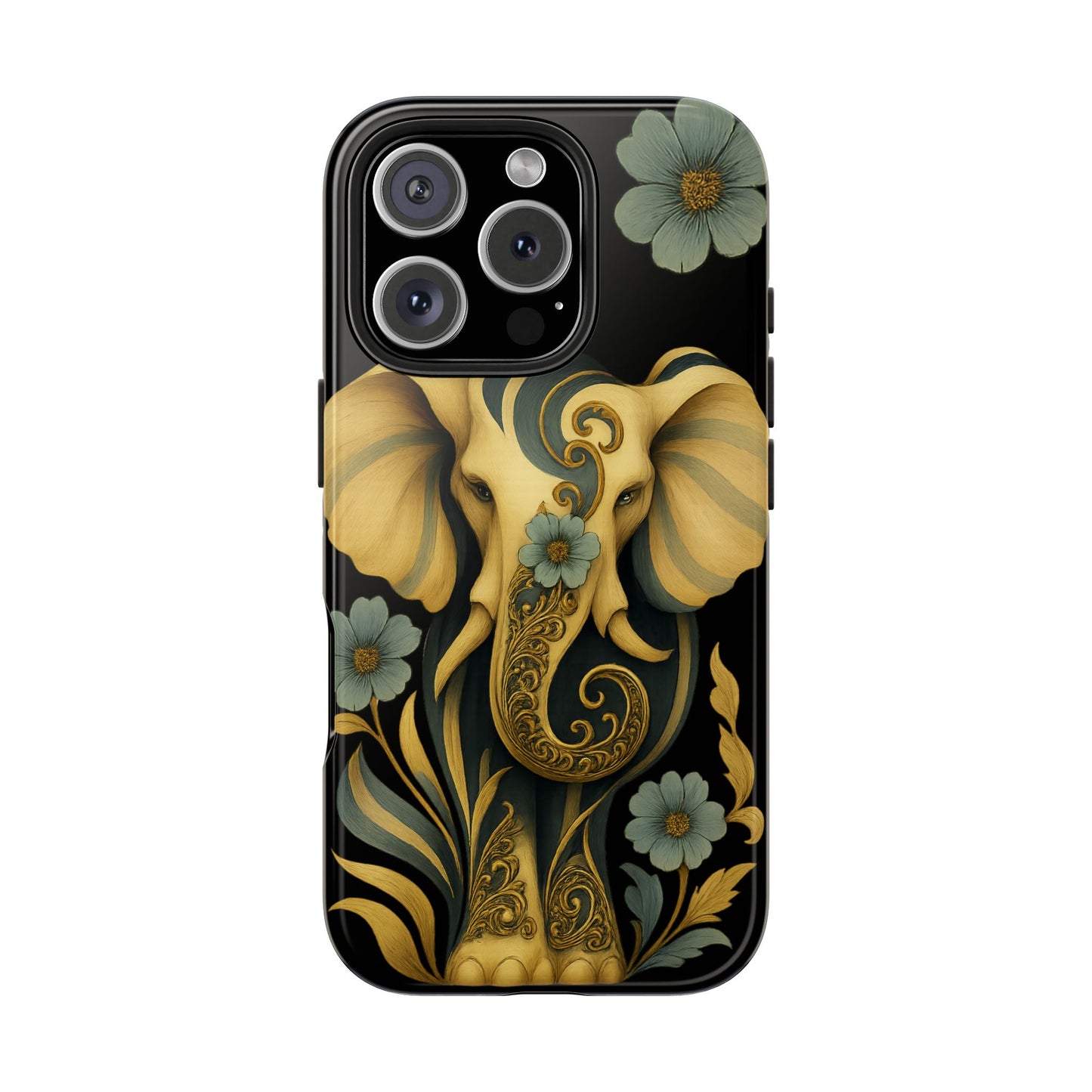 Tribal Elephant Floral iPhone Case | Sole Artist Studio
