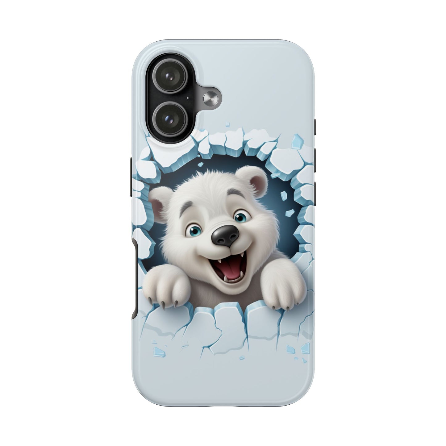 Winter break out Polar Bear iPhone Case | Sole Artist Studio