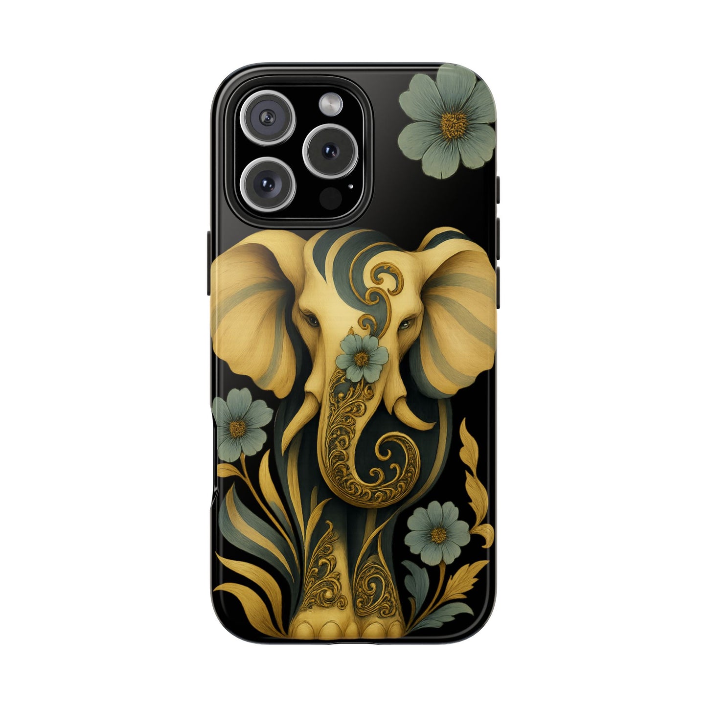 Tribal Elephant Floral iPhone Case | Sole Artist Studio
