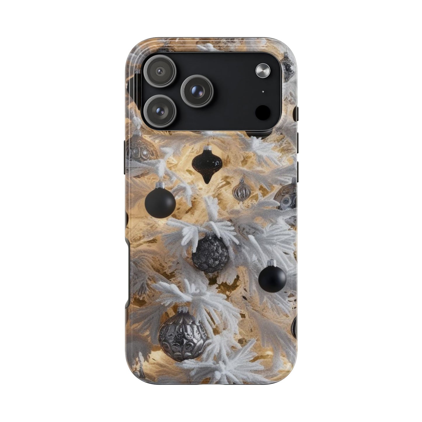 Black & White Vibes Christmas iPhone Case | Sole Artist Studio