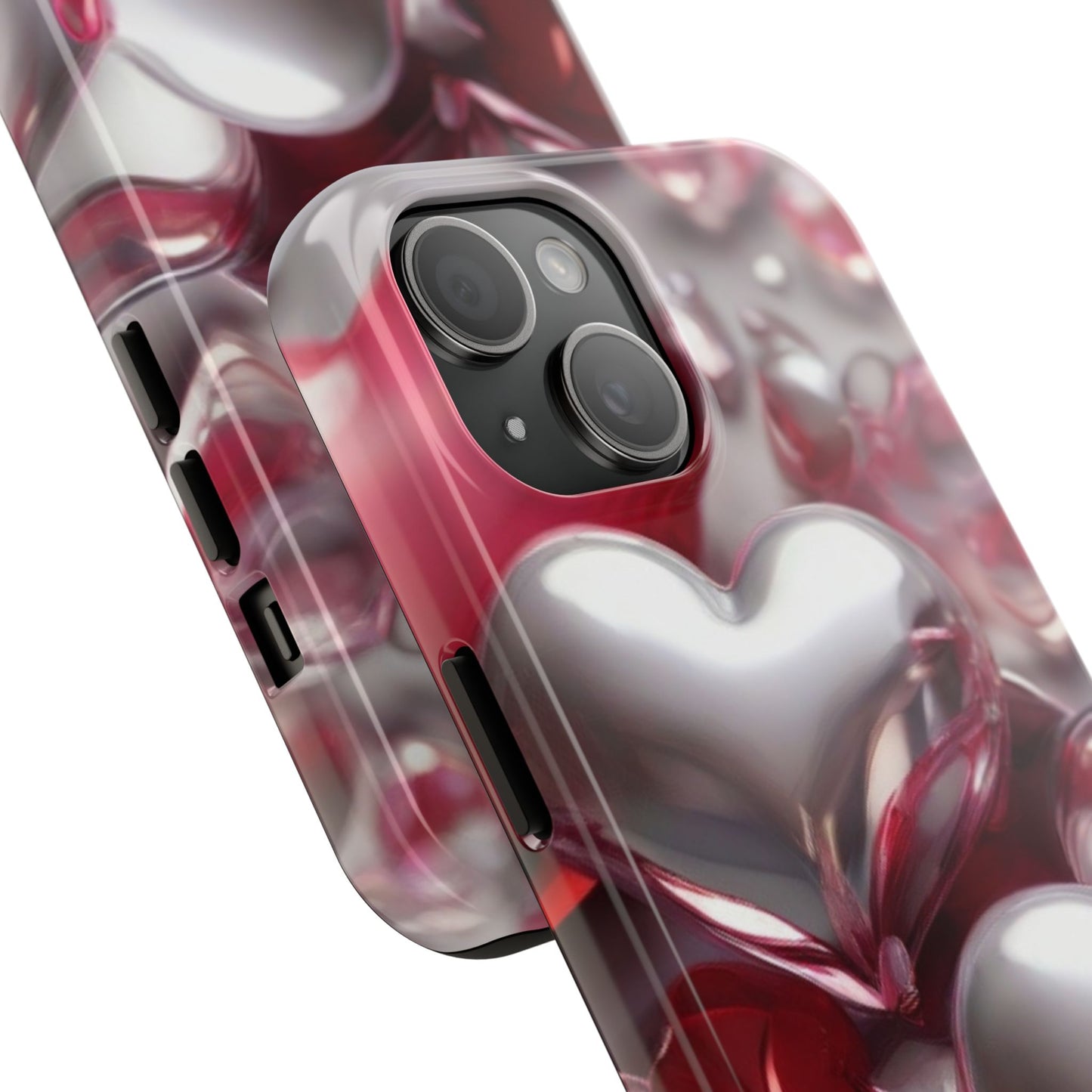 Glass Hearts Valentine iPhone Case | Sole Artist Studio