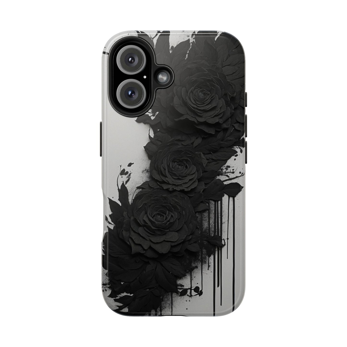 Black Rose Floral iPhone Case | Sole Artist Studio