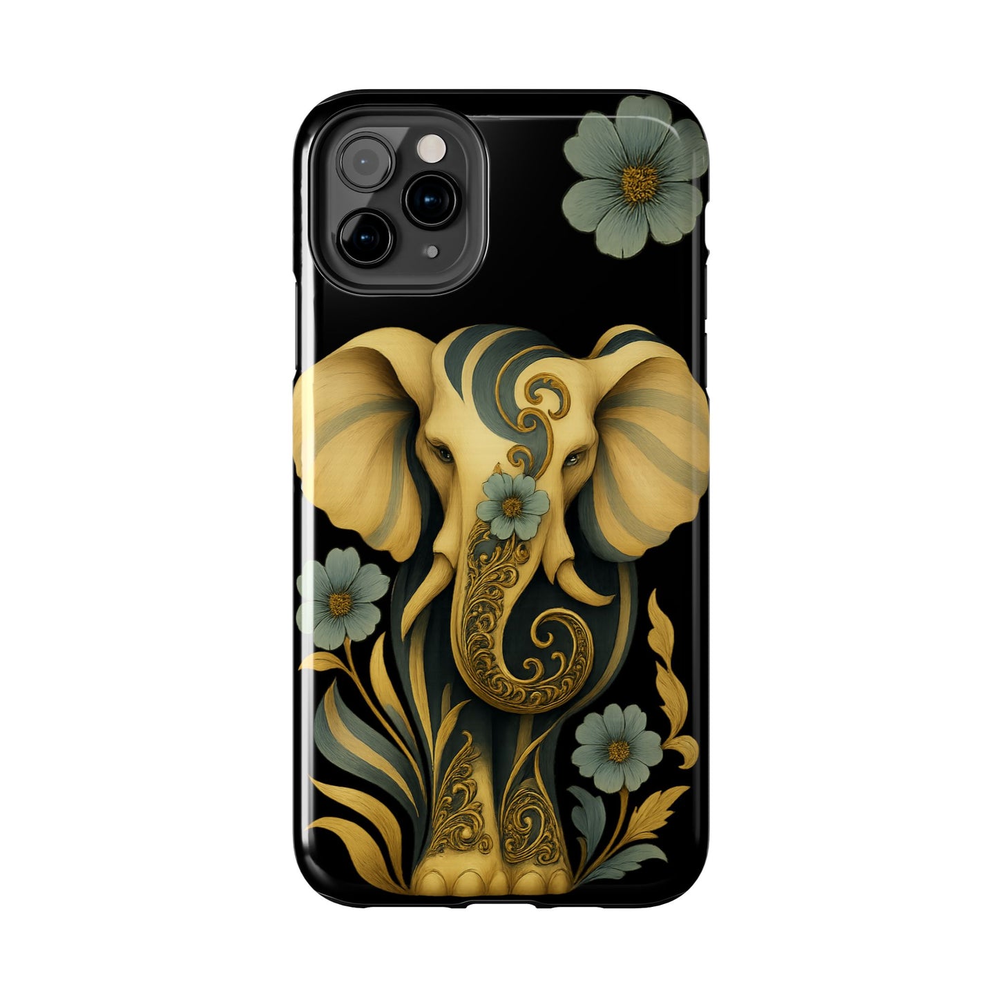 Tribal Elephant Floral iPhone Case | Sole Artist Studio