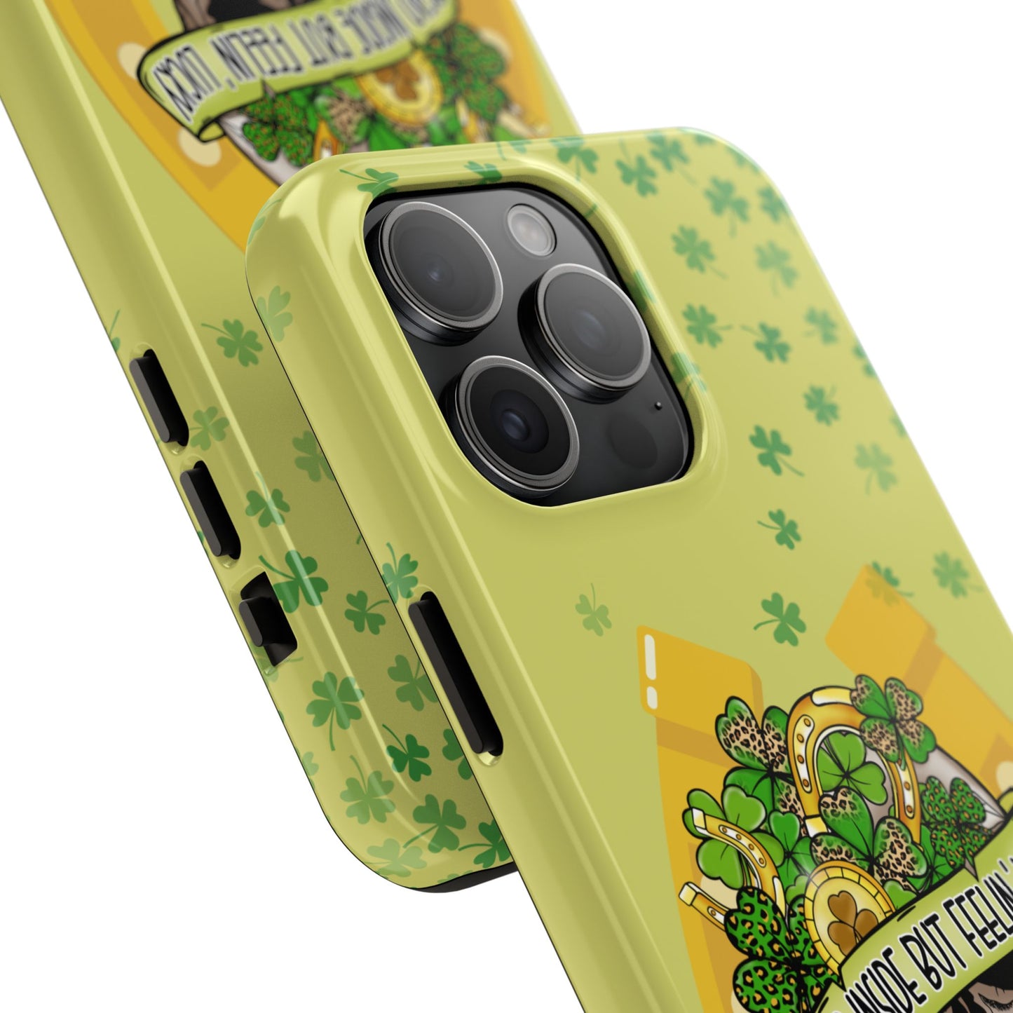 Dead Inside but Feeling Lucky St. Patrick’s Day iPhone Case | Sole Artist Studio