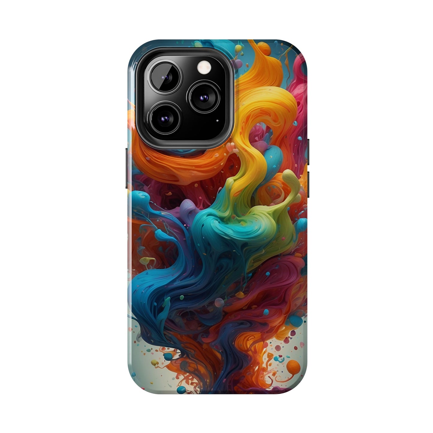 Color Splash Abstract iPhone Case | Sole Artist Studio