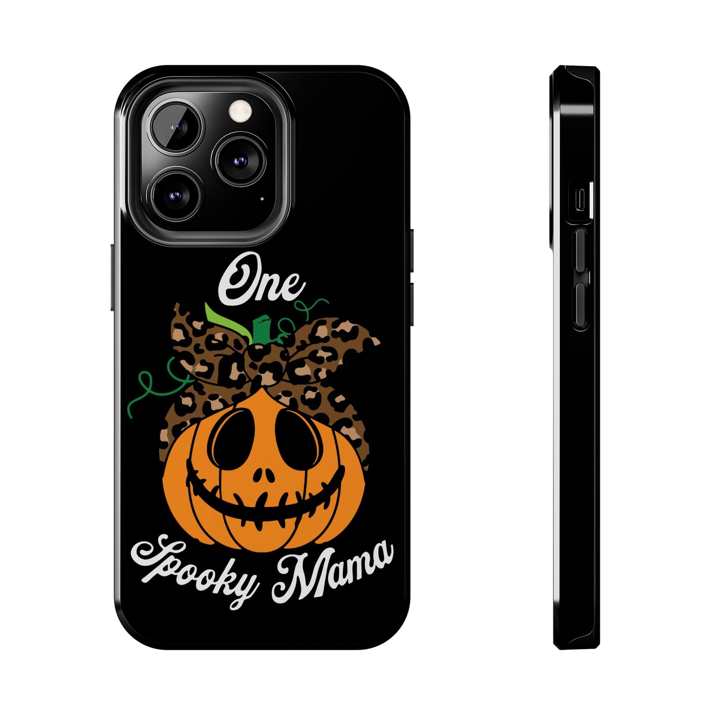 One spooky mama, Halloween Tough Phone Cases