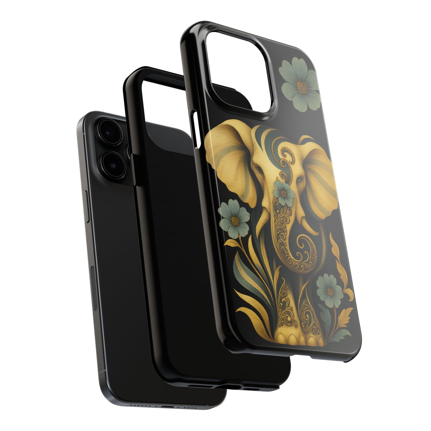 Tribal Elephant Floral iPhone Case | Sole Artist Studio