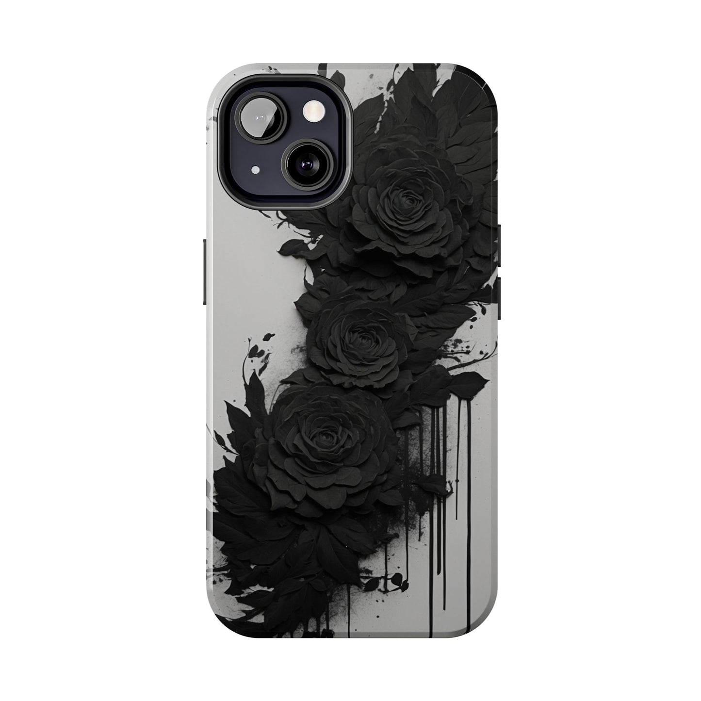 Black Rose Floral iPhone Case | Sole Artist Studio