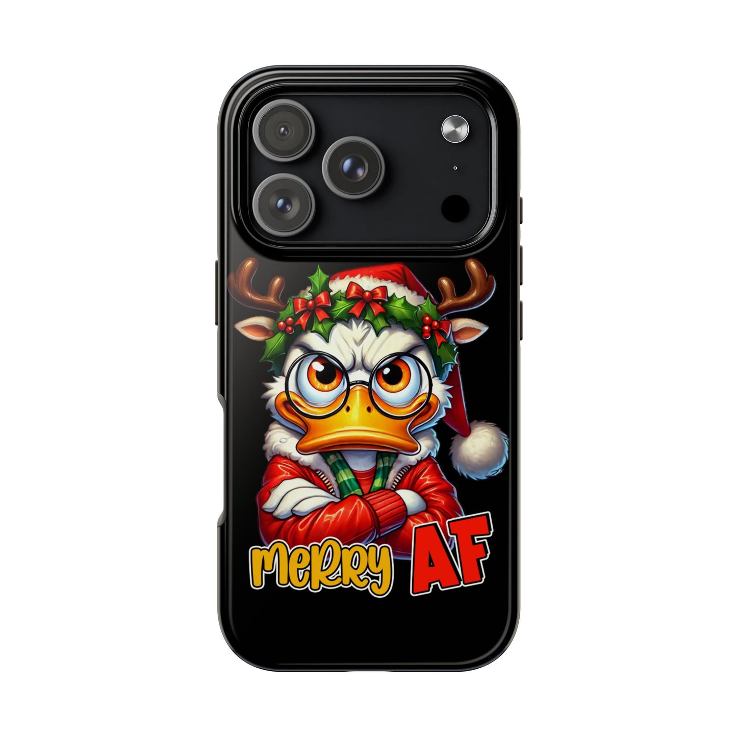 Merry AF Christmas iPhone Case | Sole Artist Studio
